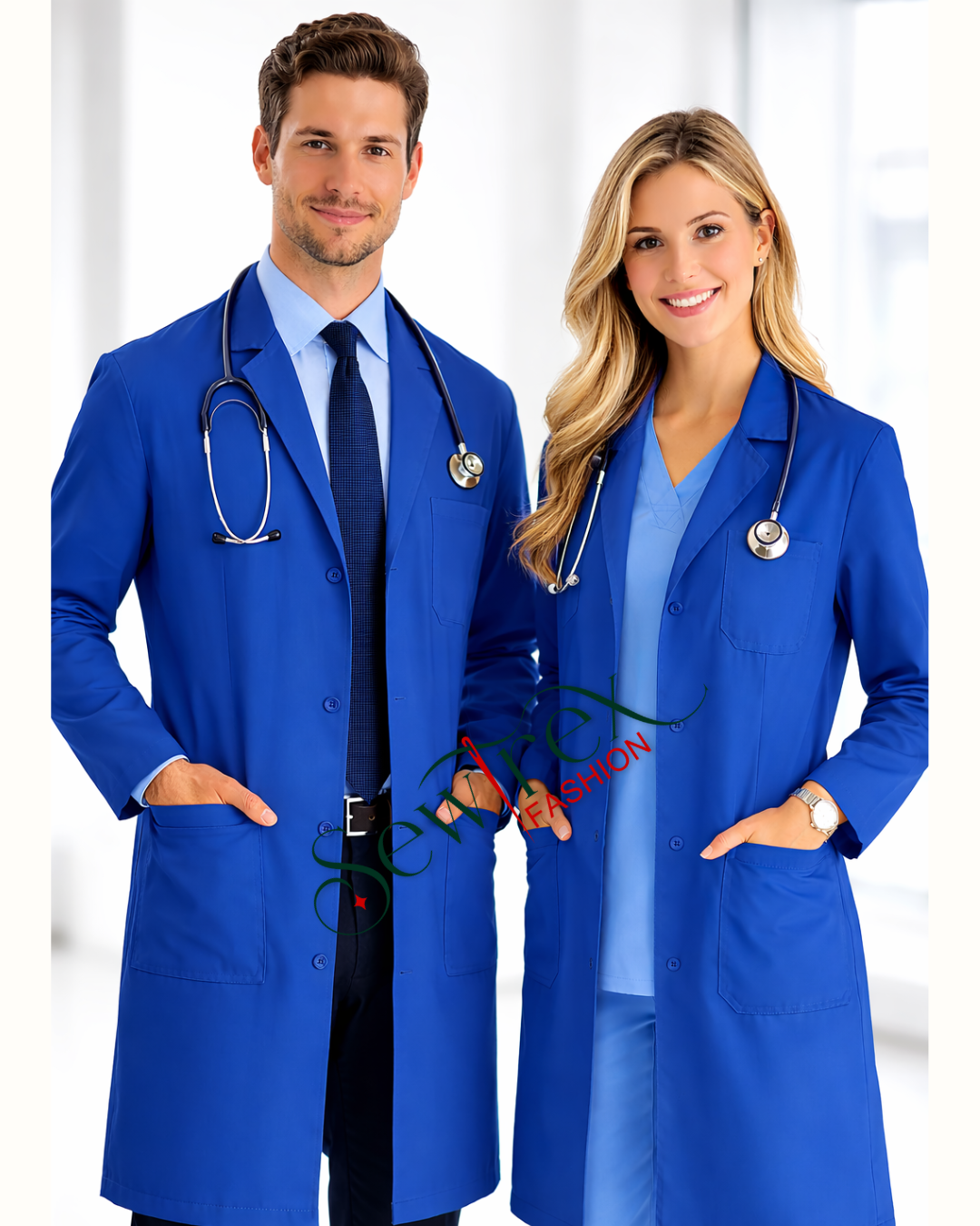 Doctor / Lab Coat Royal Blue