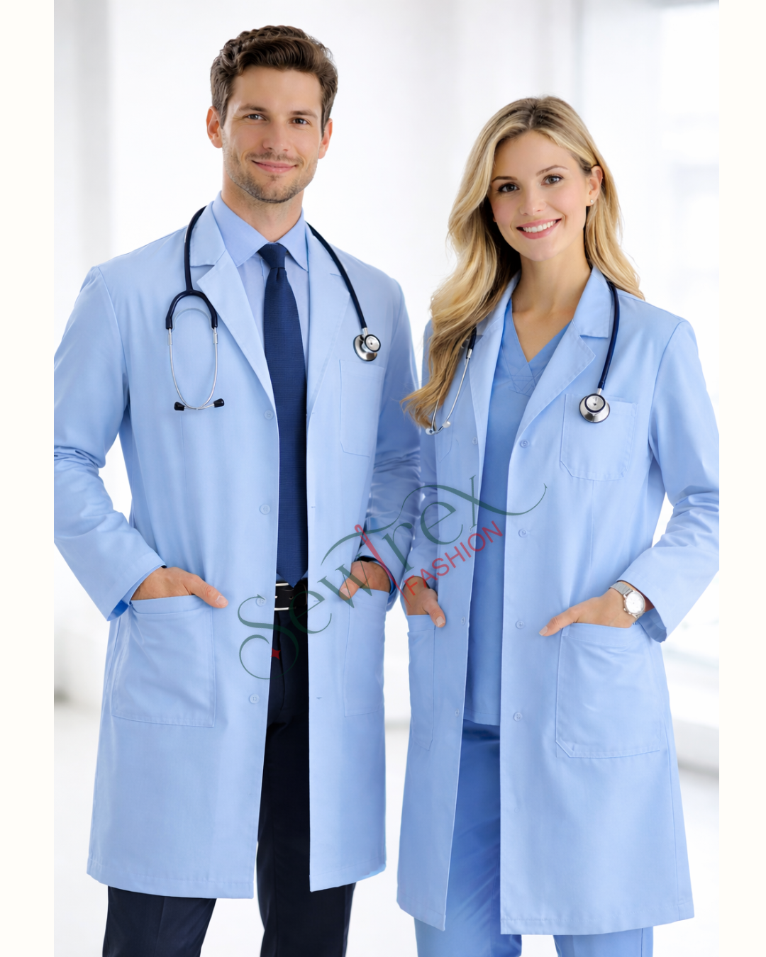 Doctor / Lab Coat Sky Blue